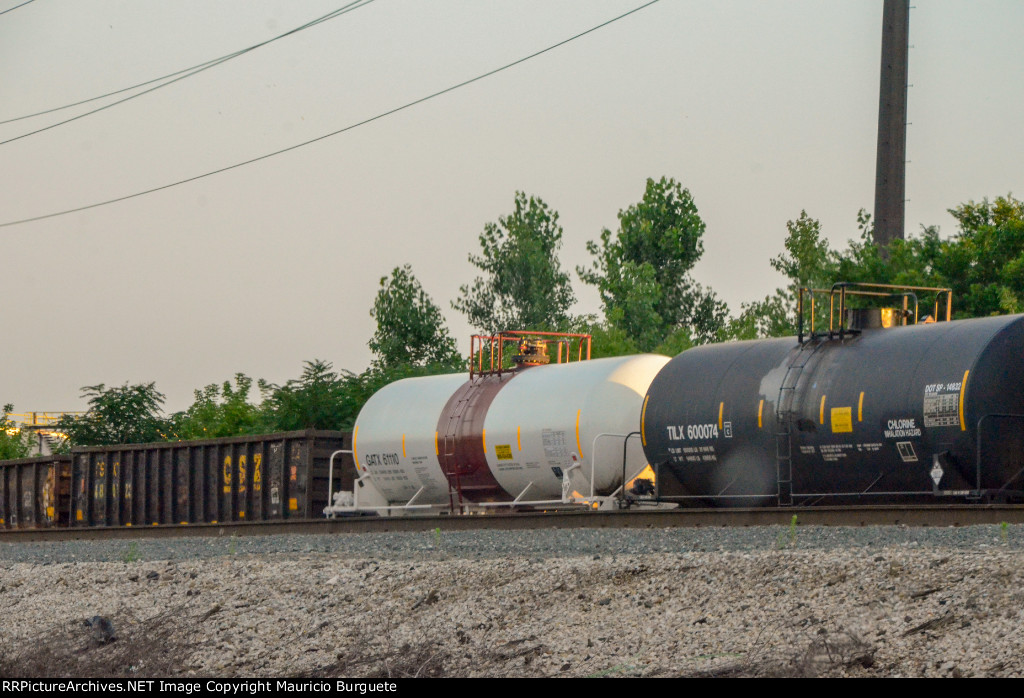 Tank cars in the yard